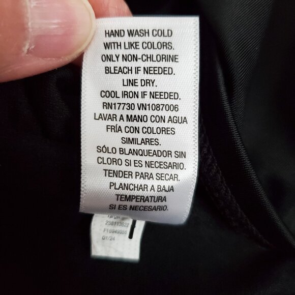 WOMEN’S HIGH NECK MEDIUM COVERAGE ONE PIECE SWIMSUIT SHADE & SHORE BLACK 20 - Picture 13 of 13